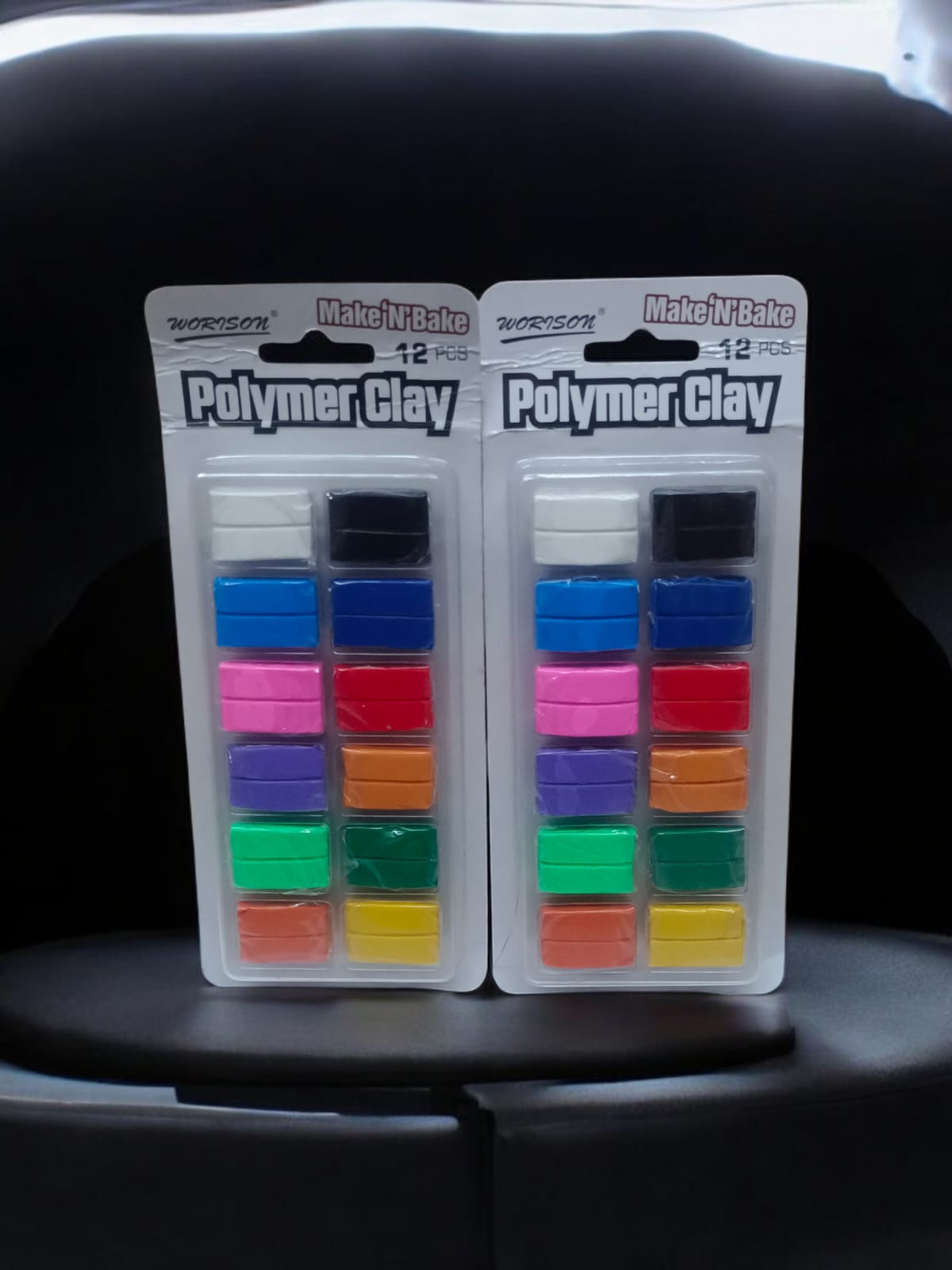 Art & Craft 100gms Make n Bake Polymer Clay Oven Baked Dough Clay (Pack of 2)