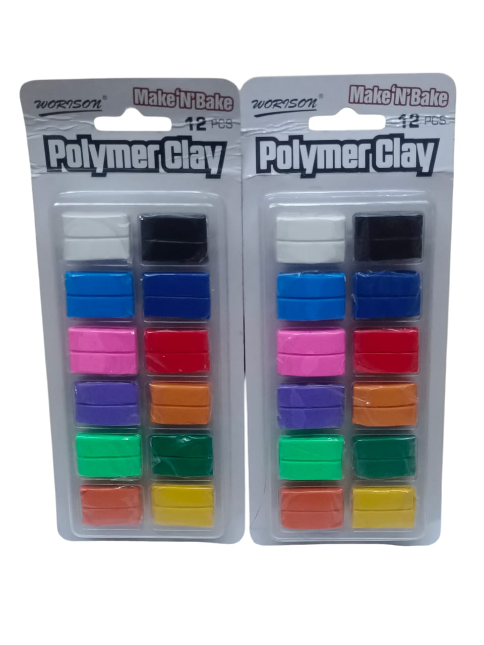 Art & Craft 100gms Make n Bake Polymer Clay Oven Baked Dough Clay (Pack of 2)