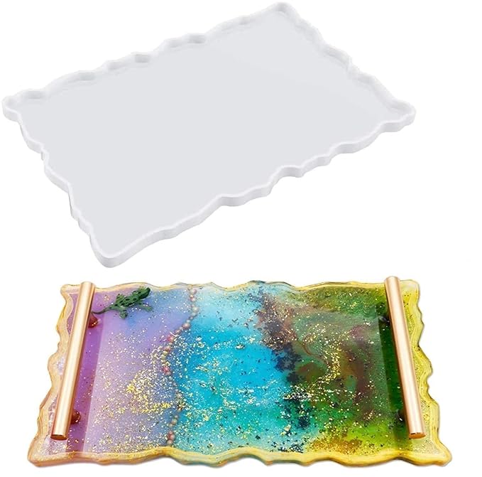9 X 12 Agate Rectangle Tray Mould URP070