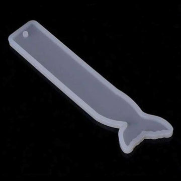 WHALE TAIL BOOKMARK RESIN MOLD- 6" X 30MM X 3MM - URP096-RM