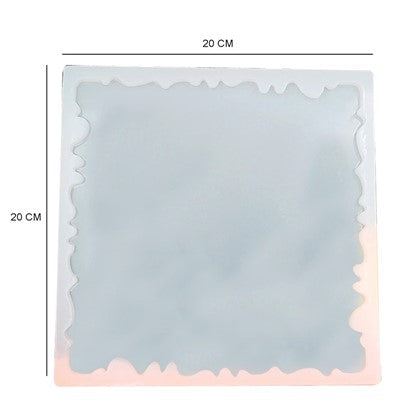 8" SQUARE AGATE TRAY MOLD - URP234