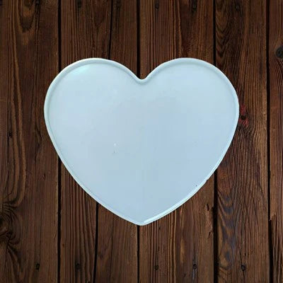 4.5" Heart Coaster Mould URP243RM