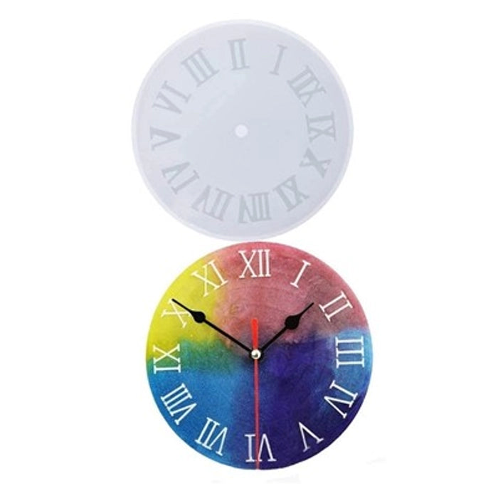 8" Roman Number Clock Dial Mould URP075-RM