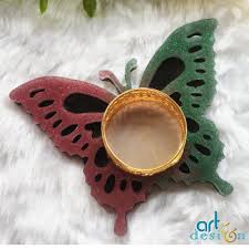 Butterfly Tea Light Candle Holder Mould URP219