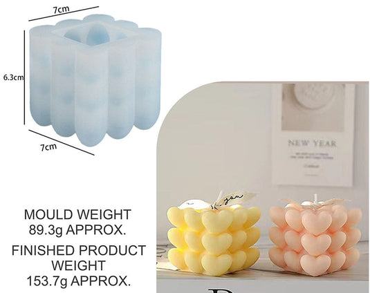 Love Rubik'S Cube Candle Mould SM0658